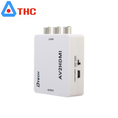 Thông số cơ bản thiết bị chuyển đổi AV sang HDMI Dtech (DT 6518)